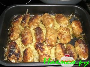 Мини котлетки куриные Мини котлетки куриные