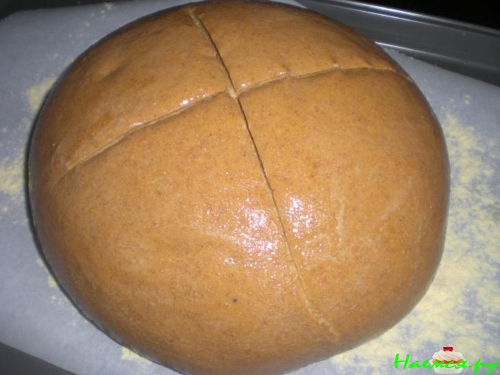 Хлеб из цельной и кукурузной муки