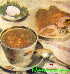 Бульончик-борщик