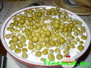 Салат крабовый острый