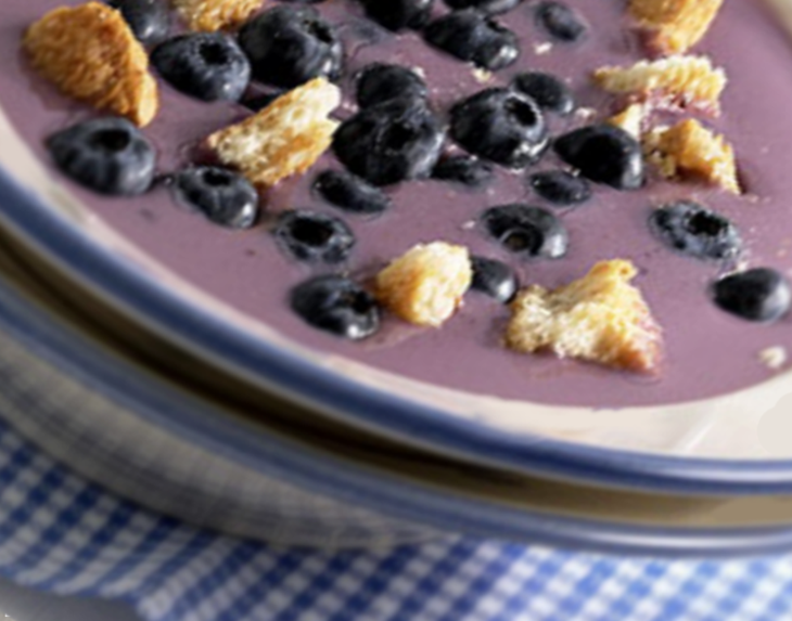 Суп из черники