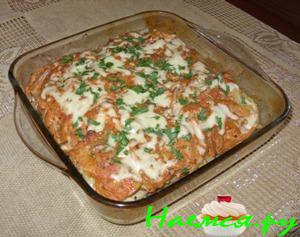 Куриная грудка, запеченная с яблоками и лимоном