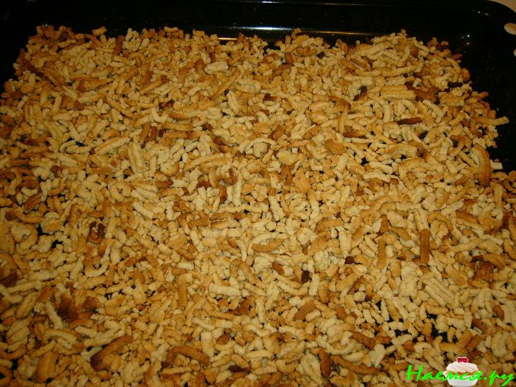 Торт "Муравейник" со сгущенкой