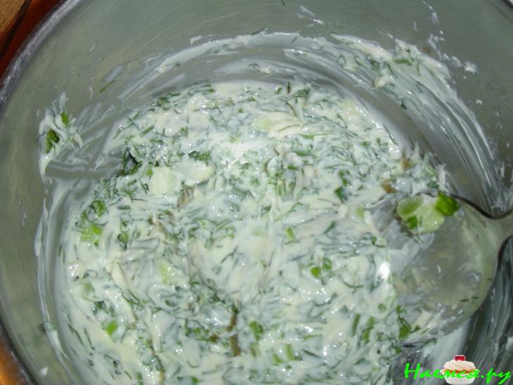 Рулет из лаваша с горбушей