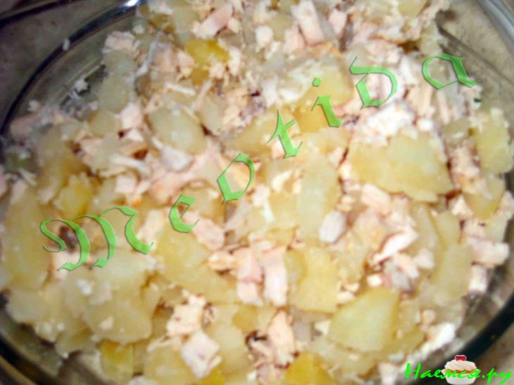 Салатик "Пригорок"