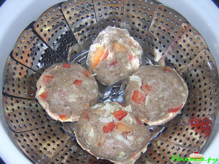 Котлеты с болгарским перцем Котлеты с болгарским перцем