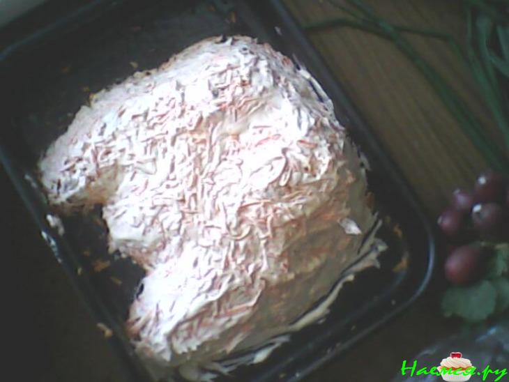 Курочка под шубкой