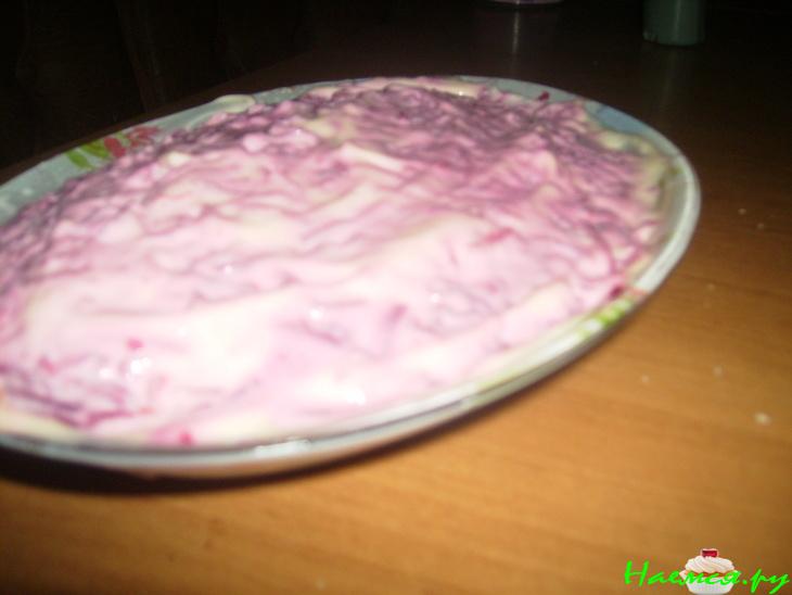 Скумбрия под шубой