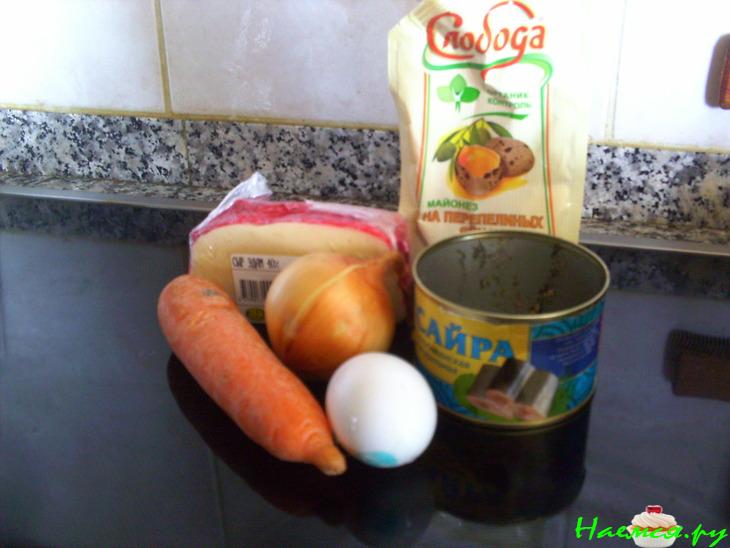 Салат "Мимоза" 