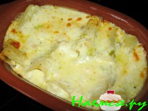 Каннеллони с курицей и грибами Каннеллони с курицей и грибами