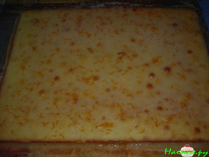 Пирожные "Апельсиновые полоски"