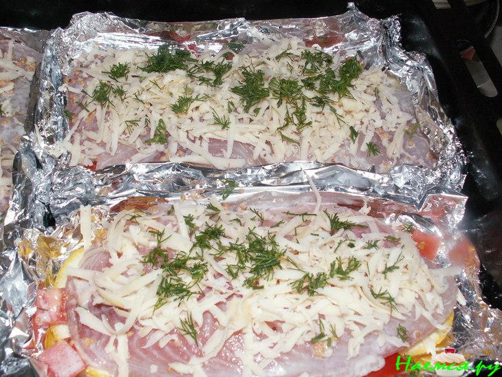 Телапия в медово-горчичном маринаде