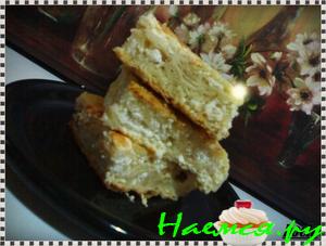 Сметанно-творожный пирог "Милина" (болгарский)-адаптированный