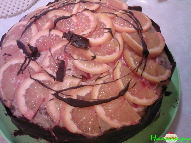 Торт пудинговый "Шахматный"