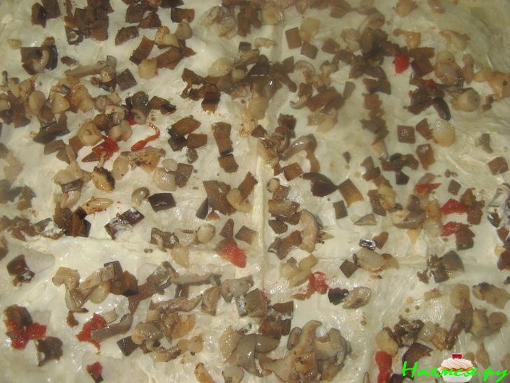 Рулет из армянского лаваша с овощами по-корейски