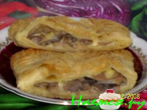 Пирожки "Вильнюс" с шампиньонами