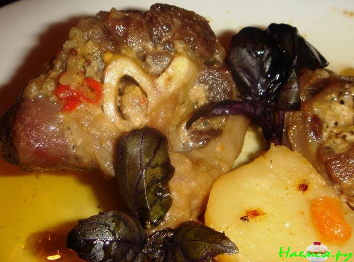 Бараньи голяшки в маринаде