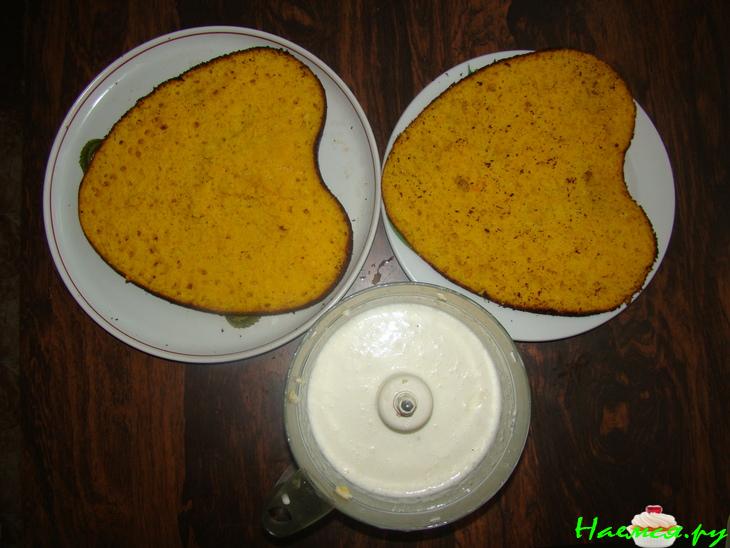 Торт с морковкой и лимонным кремом