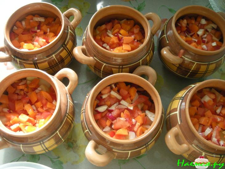 Курица в горшочке Курица в горшочке