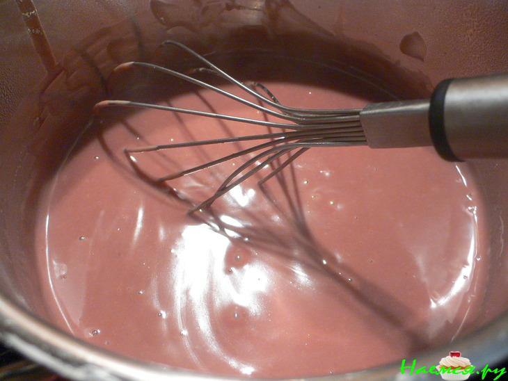 Кокосовое мини-пирожные с шоколадным пудингом (без выпечки)