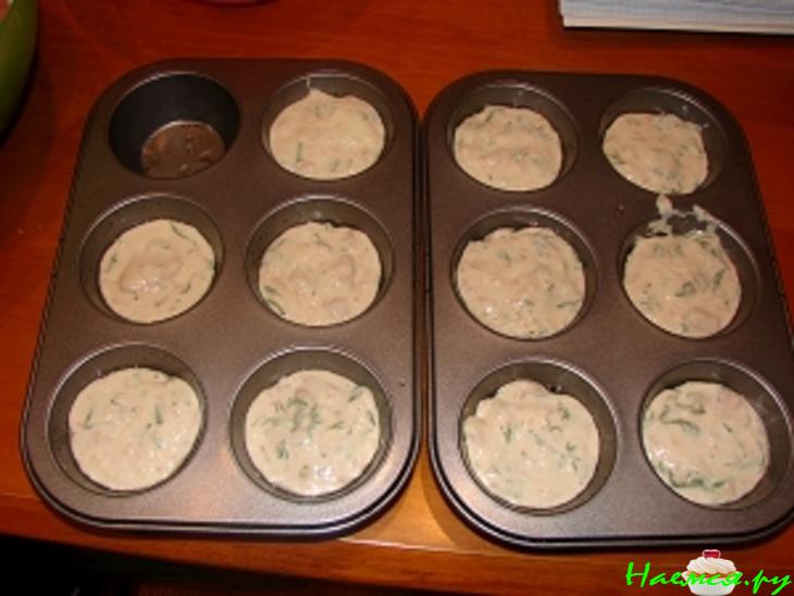 Маффины с тунцом