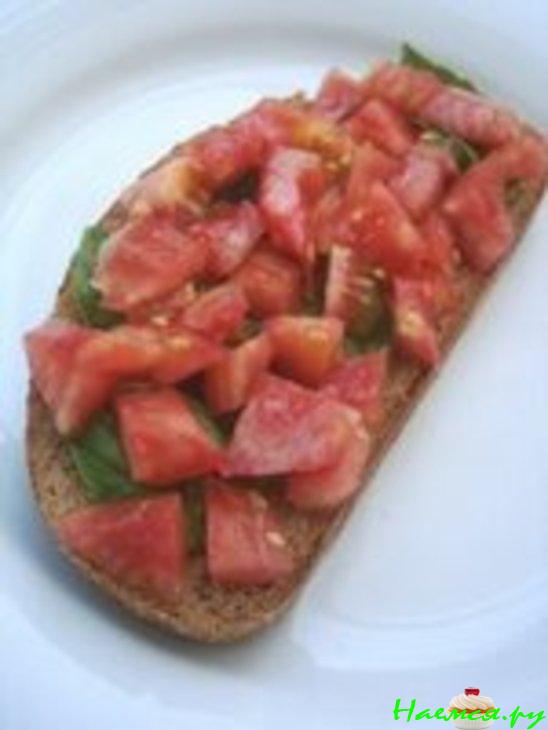 Горячий бутерброд с моцареллой Горячий бутерброд с моцареллой