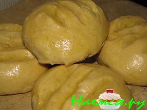 Хлебцы из теста картофельной фокаччи