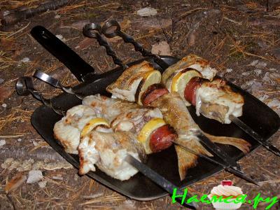 Шашлык из судака