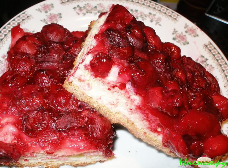 Вишня в пироге Вишня в пироге