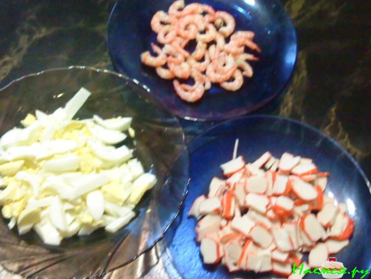 Салат "Дары-моря"