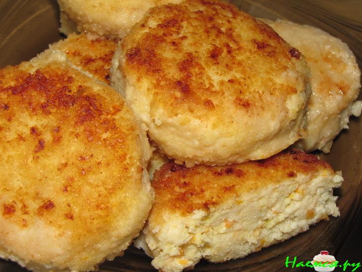 Рыбные котлетки из филе трески