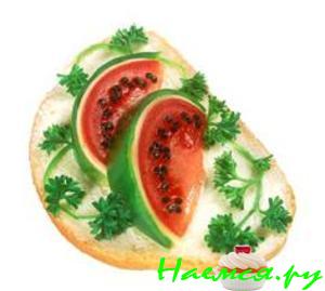 Арбузный бутербродик! Арбузный бутербродик!