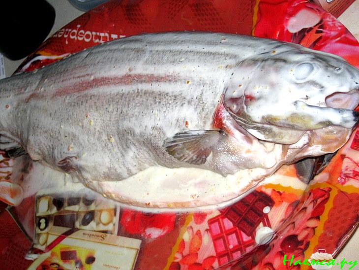 Форель запечёная