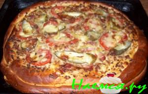 Румяная пицца