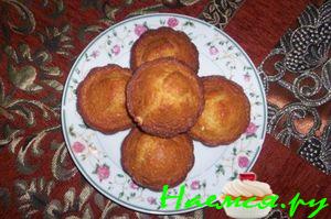 Кексы с ванилью и цедрой лимона