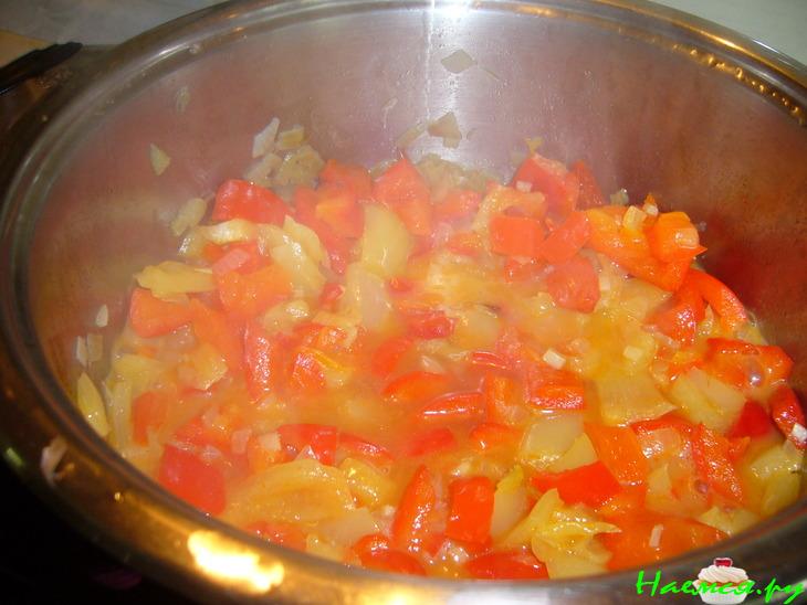 Суп из паприки с персиками Суп из паприки с персиками