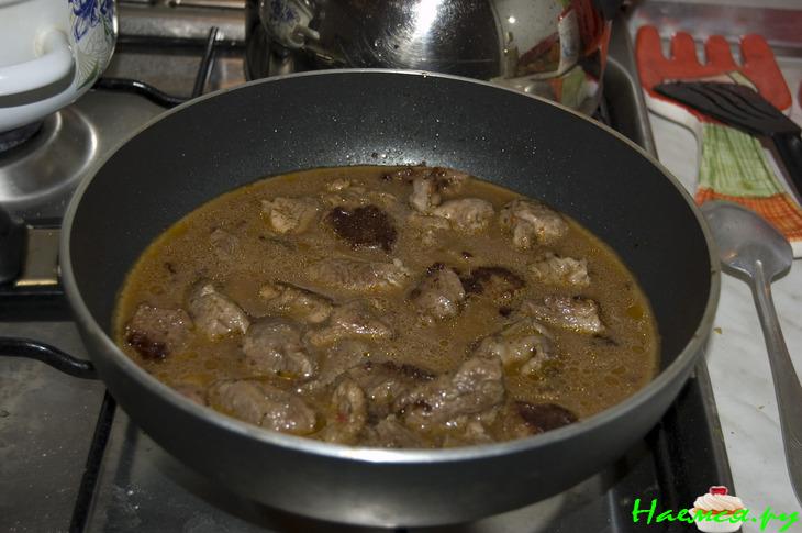 Свинина по-китайски с соевым соусом