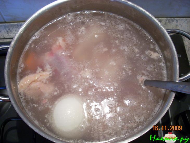 Крем-суп с Курицей и Цветной капустой