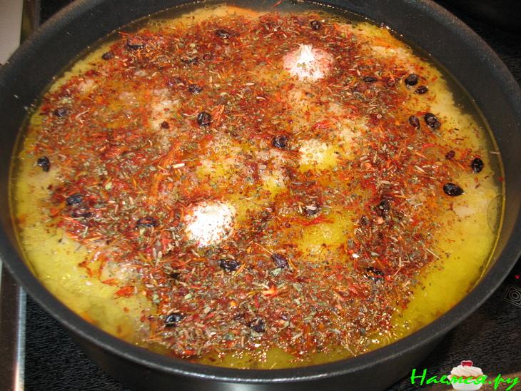 Плов с бараниной и чесночком Плов с бараниной и чесночком