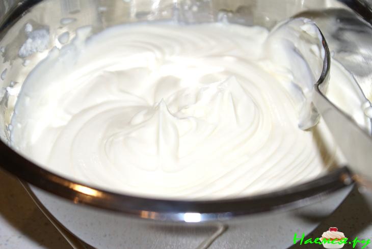 Пирожные со сливочно-творожным кремом Пирожные со сливочно-творожным кремом