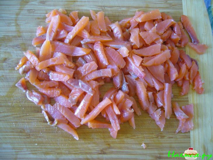 Рыбная закуска с овощами