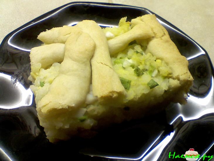 Пирог 'Зеленая полянка'