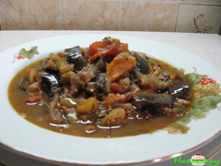 Рагу из баклажан 