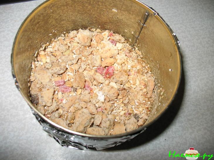 Творожные пирожные с грушами