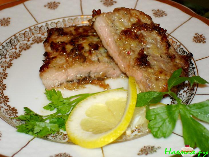 Отбивные по-милански Отбивные по-милански