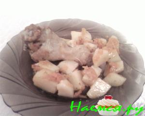 Мягенькая курица - голени с овощами Мягенькая курица - голени с овощами