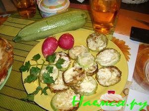 Чесночные кабачки