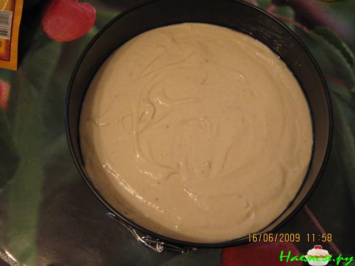 Банановый пирог с ванилью