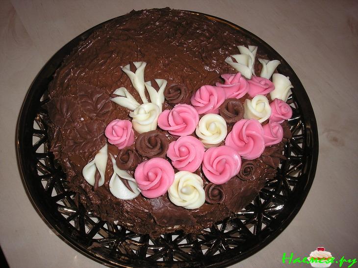 Ореxово-шоколадный торт (очень простой,но невероятно вкусный) Ореxово-шоколадный торт (очень простой,но невероятно вкусный)