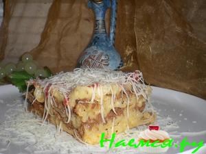 Лазанья в моём приготовлении Лазанья в моём приготовлении